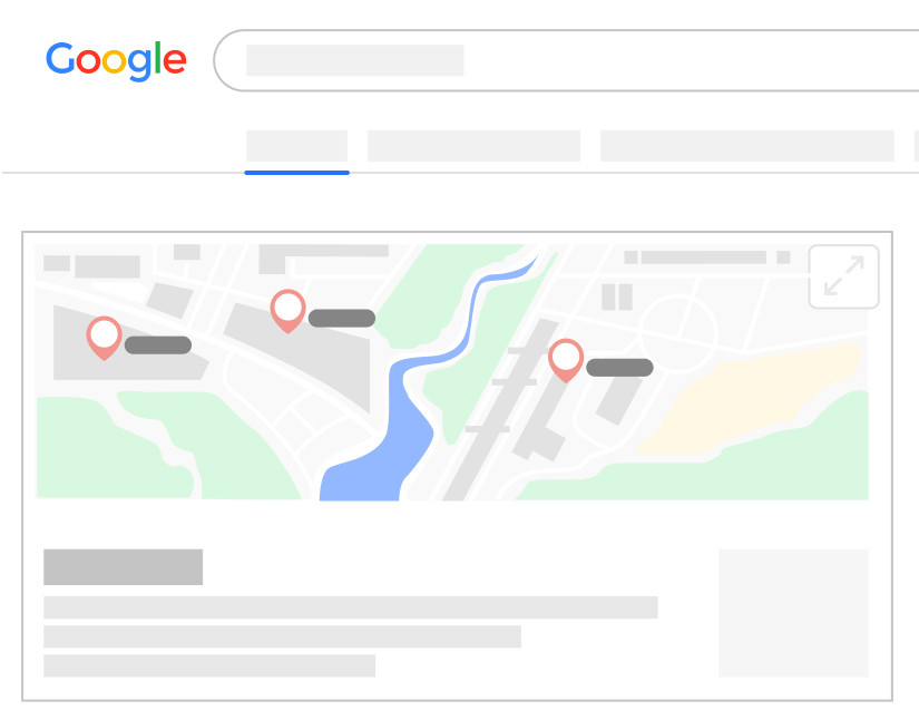 Локальное продвижение на карте Google